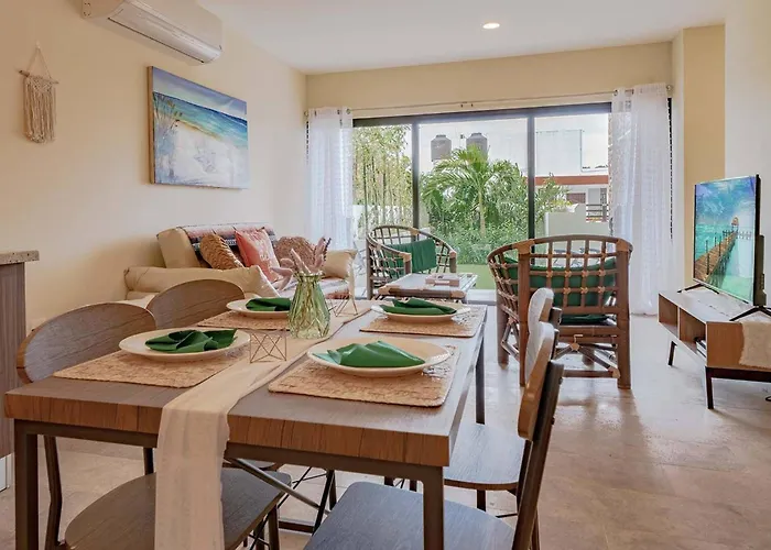 Oasis - 2 Bedroom With Pool, Gym, Private Terrace - At Veranto Playa del Carmen